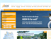 Tablet Screenshot of akon.de