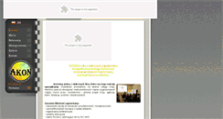 Desktop Screenshot of akon.gda.pl