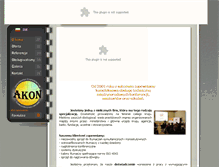 Tablet Screenshot of akon.gda.pl